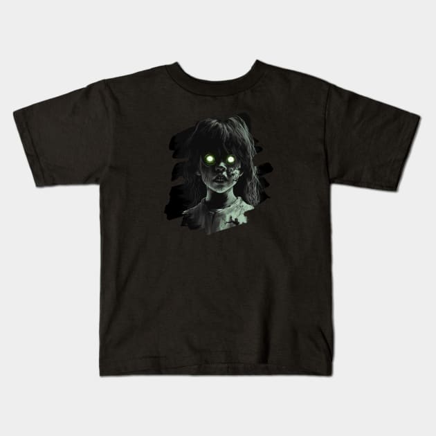 The Exorcist Regan Kids T-Shirt by Pixy Official